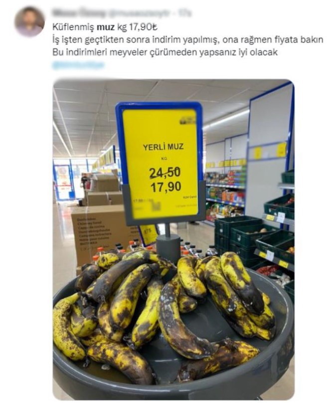 curumus muzlari satan market tepkilere neden oldu